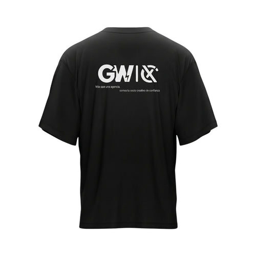 Remera Negra Oversize
